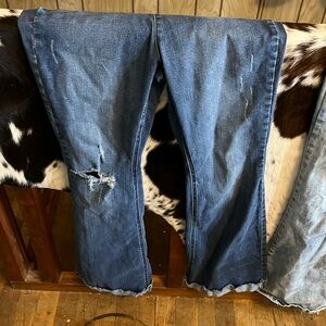 tinseltown flared jeans